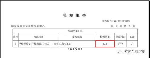 检测报告 检测报告