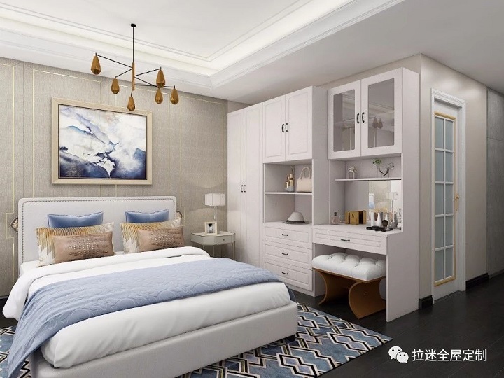 双人床定制效果图