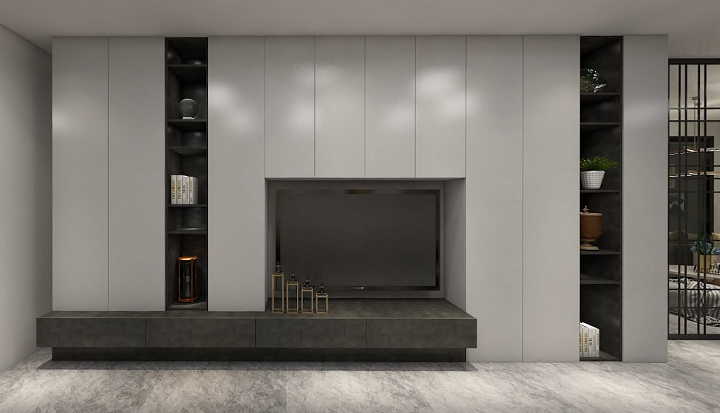 客厅电视柜效果图