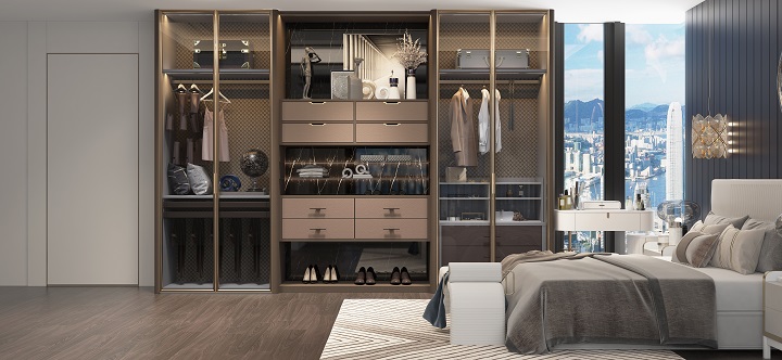 定制卧室衣柜图片